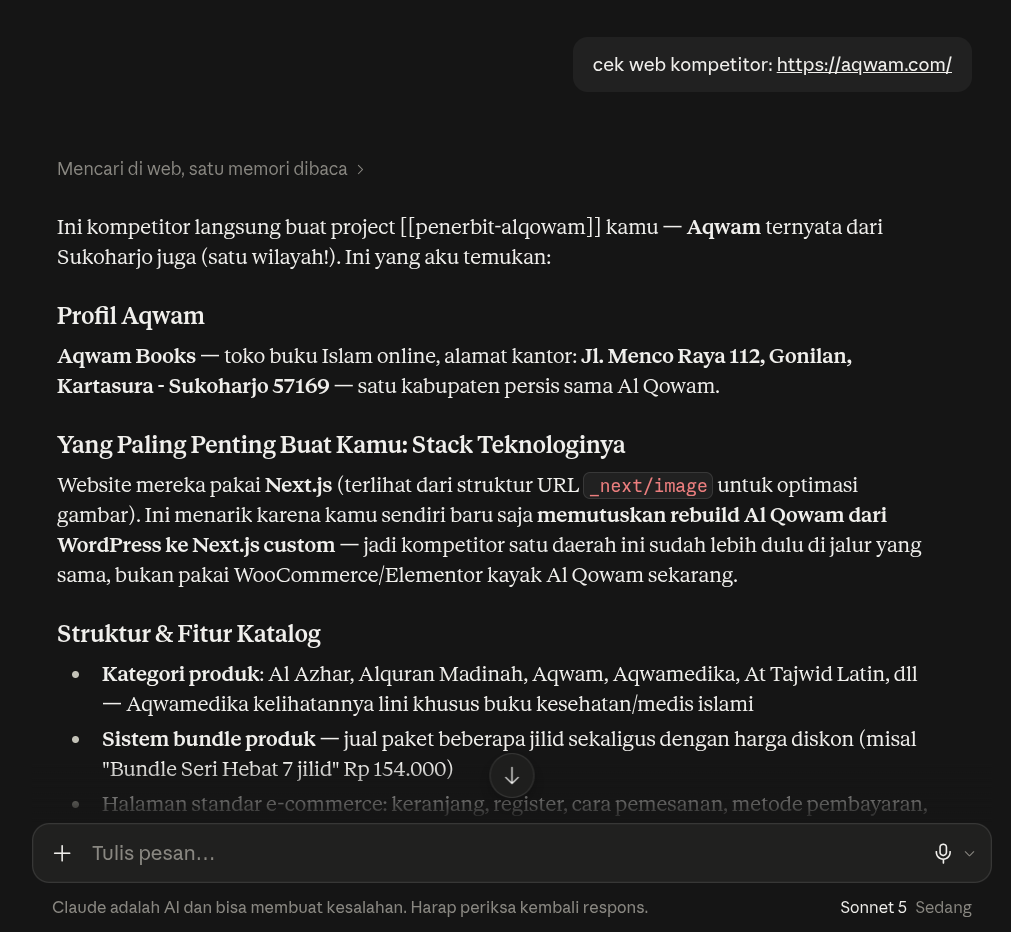 Uji Coba Skill pelajari-kompetitor